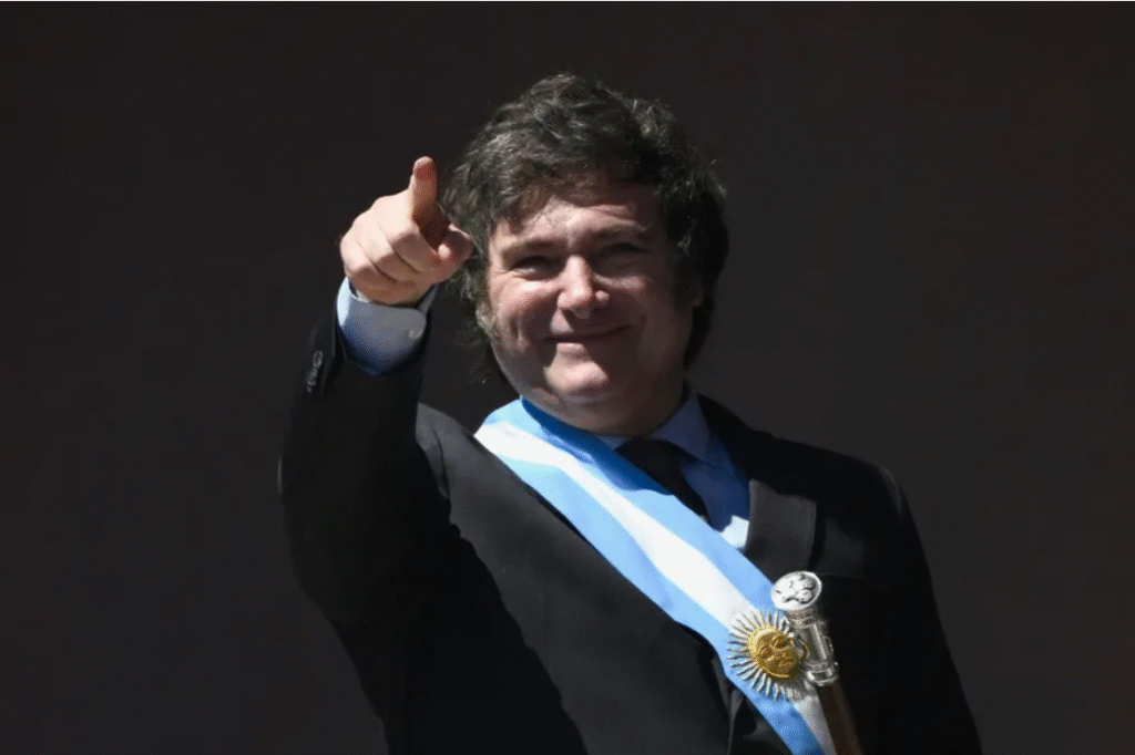 Imagen del Presidente de Argentina, Javier Milei