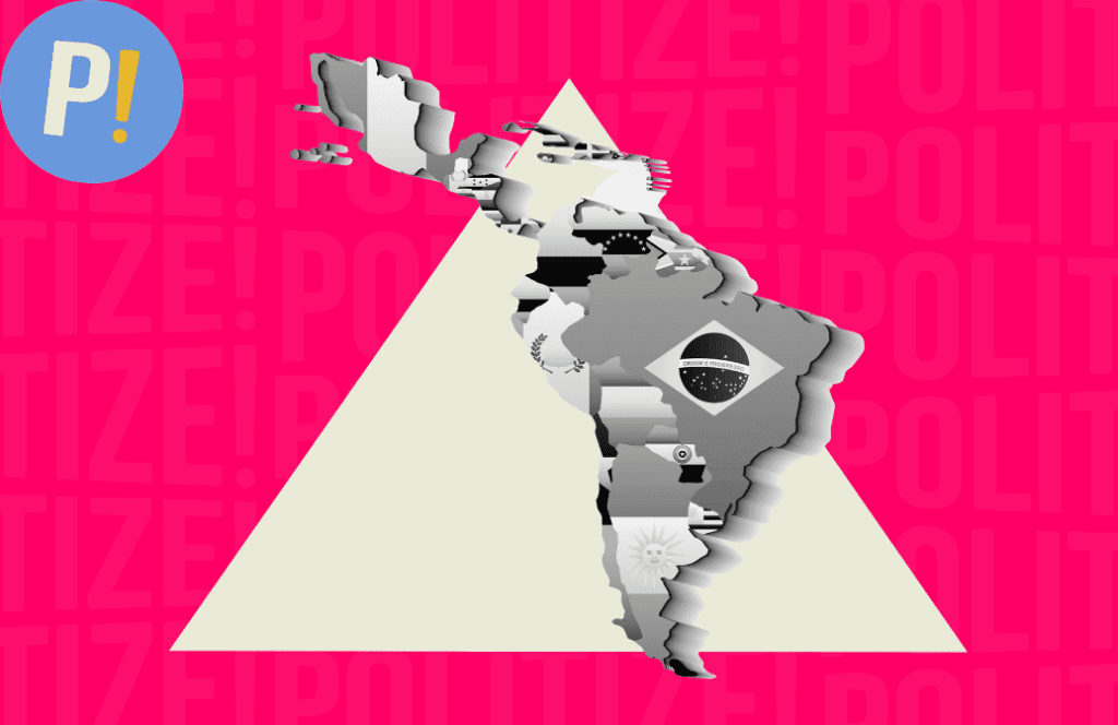 Mapa de América Latinsa