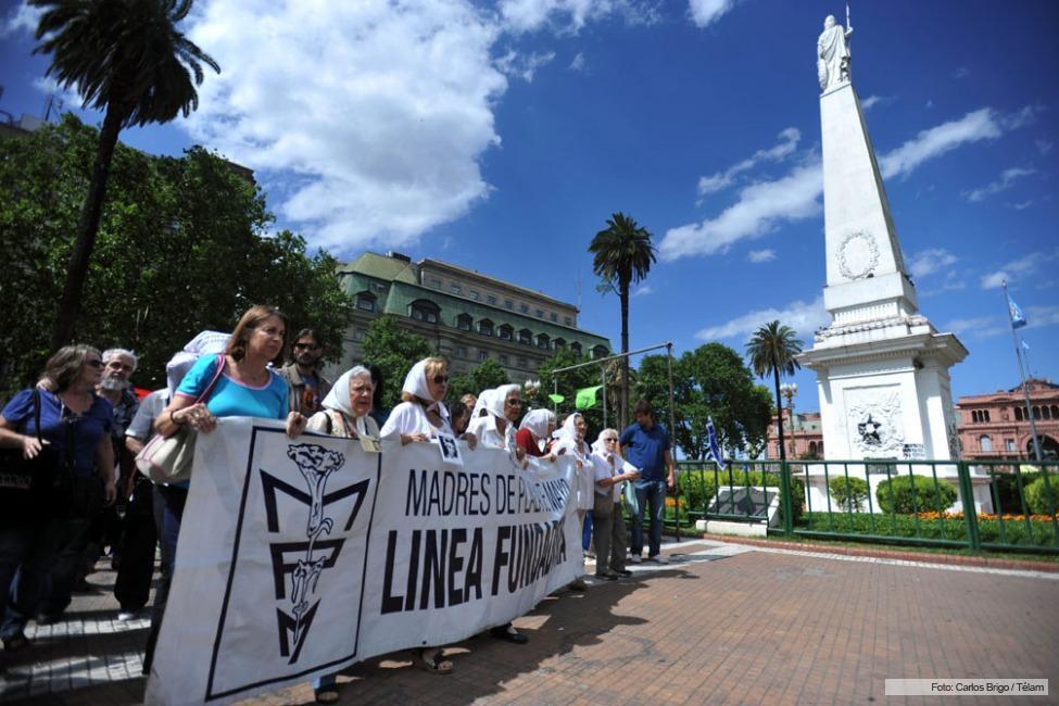 Manifestación de las Madrez de Plaza de Mayo