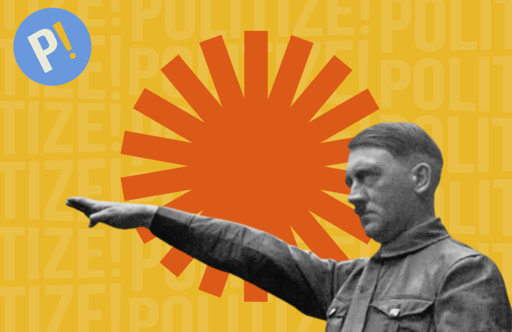Imagen de Hitler, representando el nazismo